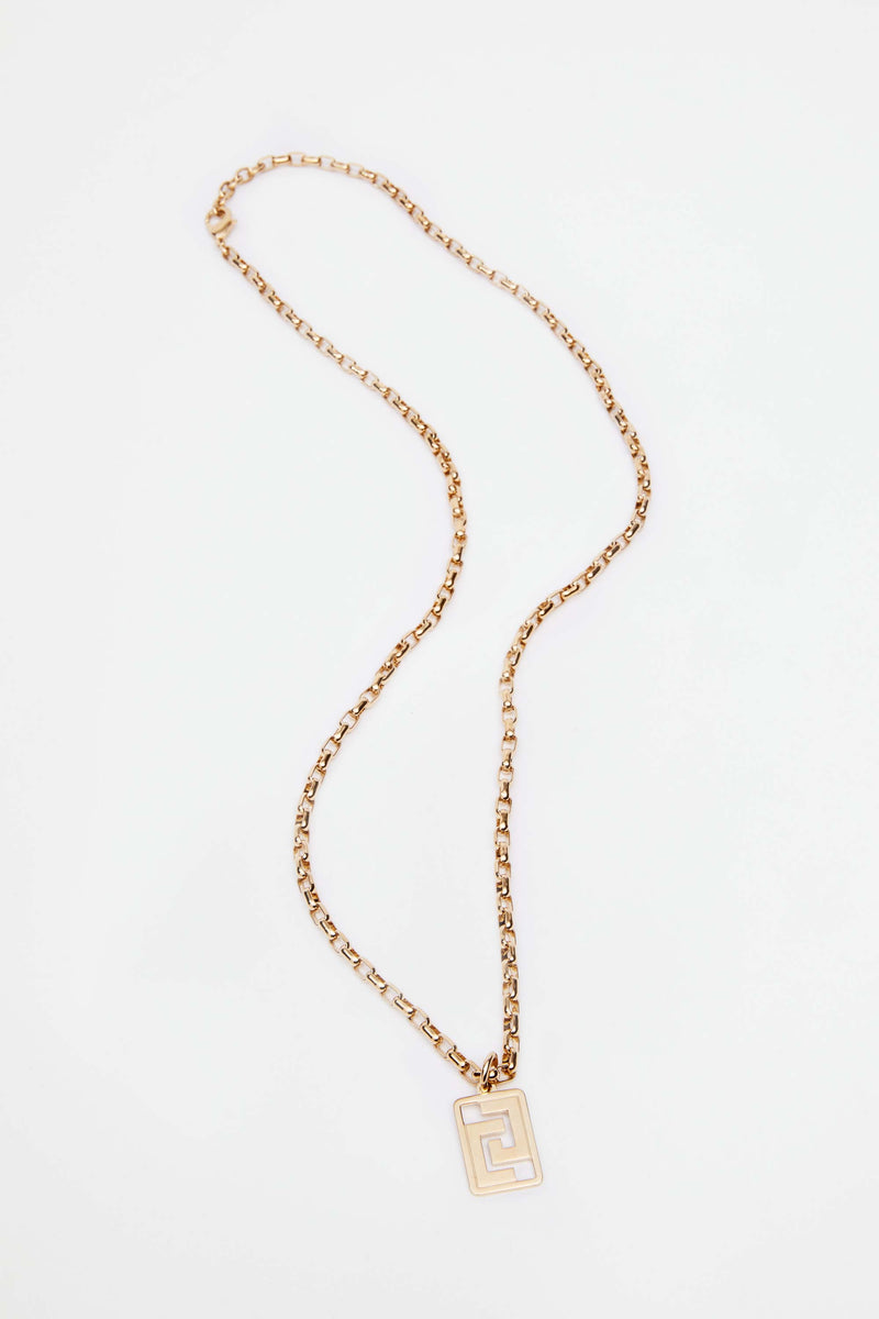 LONG NECKLACE WITH CG MONOGRAM