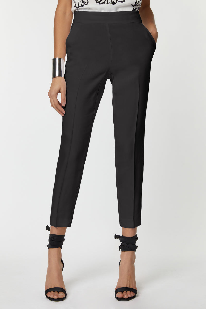 TAILORED LINEN TROUSERS