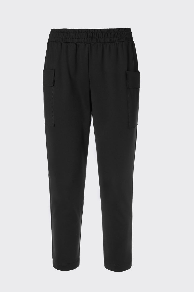 JOGGERS IN STRETCHY TECHNICAL JERSEY WITH BIG SIDE POCKETS
