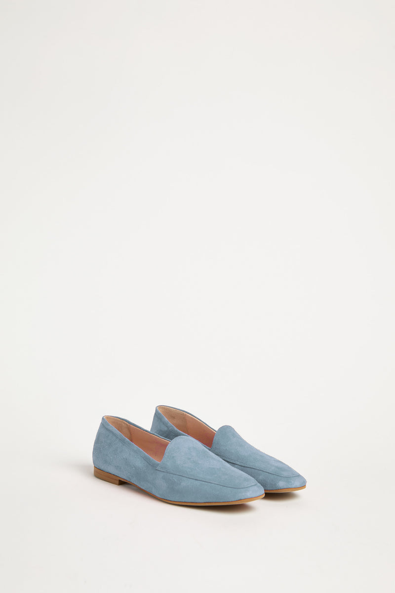 SUEDE LOAFERS WITH NON-SLIP SOLES