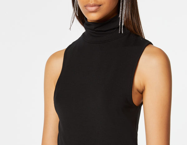 BASIC SLEEVELESS TOP IN STRETCHY VISCOSE JERSEY