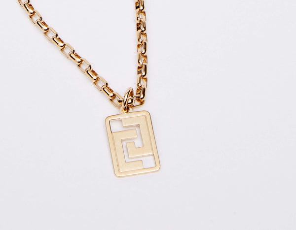 LONG NECKLACE WITH CG MONOGRAM